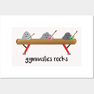 Gymnastics Rocks Posters and Art